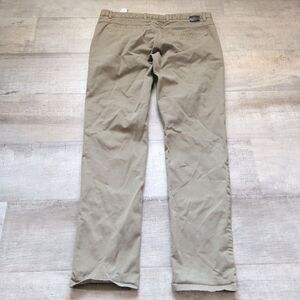 Zara Men's Tan Khaki Chinos Size 36 Basic Collection Casual Straight Slim Pants